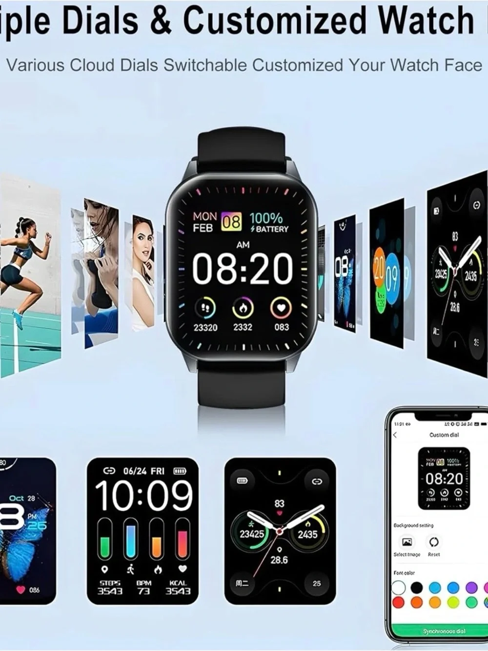 new Waterproof Smart Fitness Watch firm price